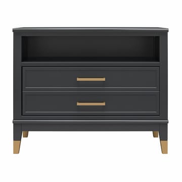 Nattbord Westerleigh Lysegrønn - Svart - Møbler - Bord - Avlastningsbord & sidobord - Sengebord & nattbord