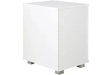 Nattbord Wohnling Klassisk Laget av Sponplate med 3 Skuffer - Møbler - Bord - Avlastningsbord & sidobord - Sengebord & nattbord