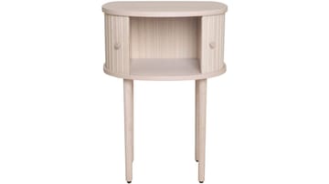 Nattbord Yngvar 68 cm - Hvitpigmentert eik - Møbler - Bord - Avlastningsbord & sidobord - Sengebord & nattbord