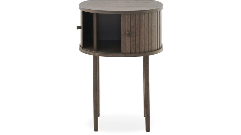 Nattbord Yngvar H68 cm - Brunlakkert eik - Møbler - Bord - Avlastningsbord & sidobord - Sengebord & nattbord