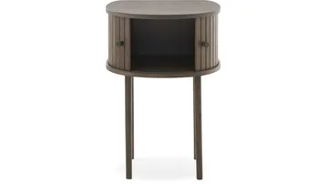 Nattbord Yngvar H68 cm - Brunlakkert eik - Møbler - Bord - Avlastningsbord & sidobord - Sengebord & nattbord