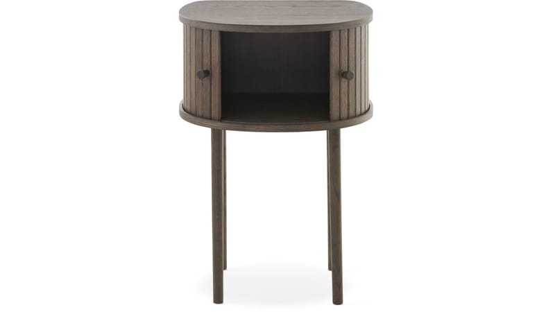 Nattbord Yngvar H68 cm - Brunlakkert eik - Møbler - Bord - Avlastningsbord & sidobord - Sengebord & nattbord