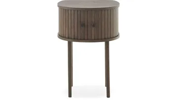 Nattbord Yngvar H68 cm - Brunlakkert eik - Møbler - Bord - Avlastningsbord & sidobord - Sengebord & nattbord