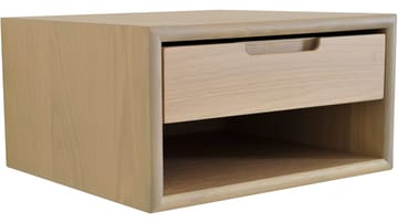 Nattbord Presta for Vegg - Hvitpigmentert eik - Møbler - Bord - Avlastningsbord & sidobord - Sengebord & nattbord