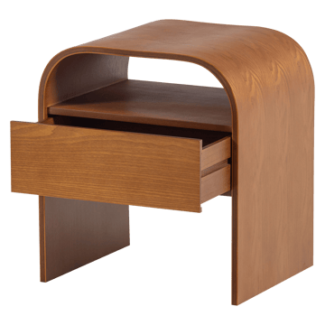 Nattbord/Sidebord Momo 40 cm - Brun - Møbler - Bord - Avlastningsbord & sidobord - Sengebord & nattbord