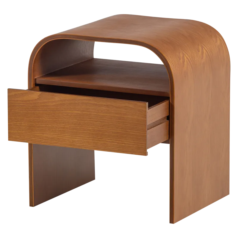 Nattbord/Sidebord Momo 40 cm - Brun - Møbler - Bord - Avlastningsbord & sidobord - Sengebord & nattbord