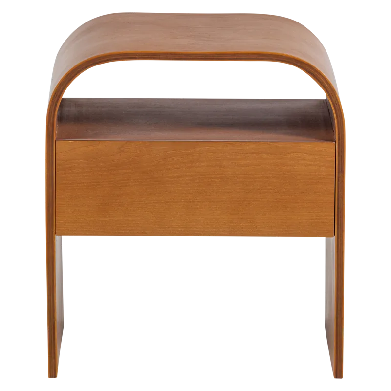 Nattbord/Sidebord Momo 40 cm - Brun - Møbler - Bord - Avlastningsbord & sidobord - Sengebord & nattbord