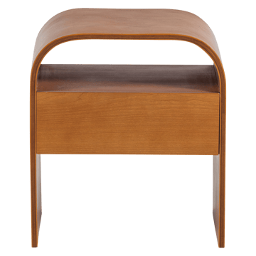 Nattbord/Sidebord Momo 40 cm - Brun - Møbler - Bord - Avlastningsbord & sidobord - Sengebord & nattbord