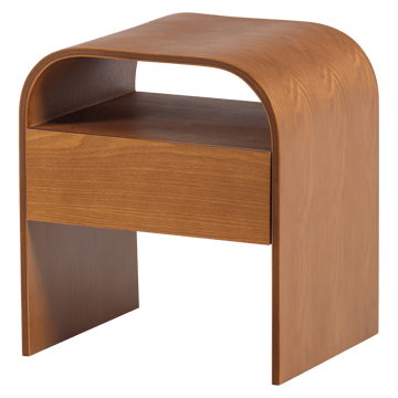 Nattbord/Sidebord Momo 40 cm - Brun - Møbler - Bord - Avlastningsbord & sidobord - Sengebord & nattbord