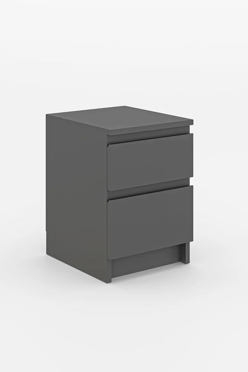 Nightstand Hanah Home Antrasitt, Antrasitt
