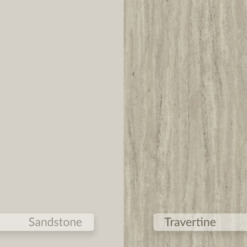 Nilena Nattbord 38 cm - Sandstein travertin - Møbler - Bord - Avlastningsbord & sidobord - Sengebord & nattbord