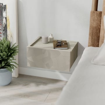 Nilena Nattbord 38 cm - Sandstein travertin - Møbler - Bord - Avlastningsbord & sidobord - Sengebord & nattbord