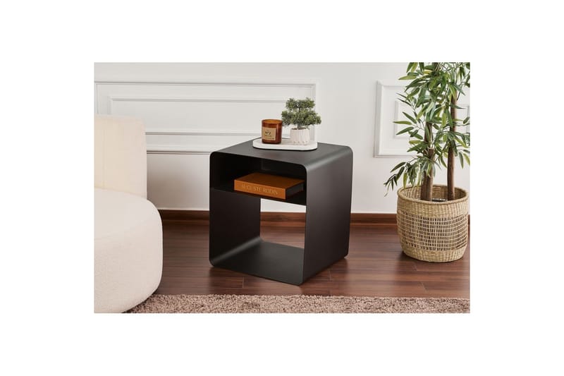 Nivo Sidebord 45 cm - Svart - Møbler - Bord - Avlastningsbord & sidobord - Lampebord & sidebord