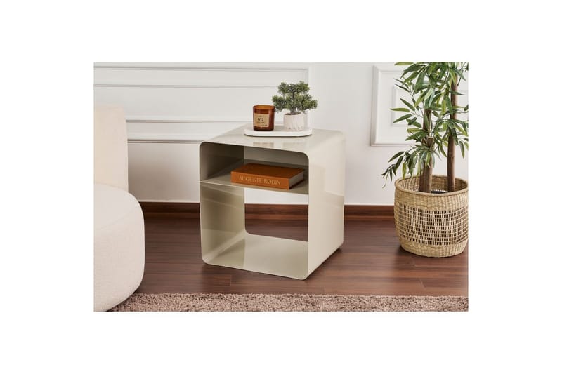 Nivo Sidebord 45 cm - Taupe - Møbler - Bord - Avlastningsbord & sidobord - Lampebord & sidebord