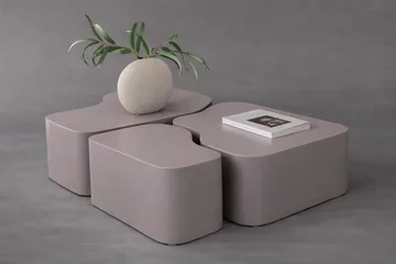 Nordland sofabord 40 cm - Brun - Møbler - Bord - Avlastningsbord & sidobord - Settbord