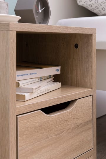 Norira Nattbord 31 cm - lys eik - Møbler - Bord - Avlastningsbord & sidobord - Sengebord & nattbord