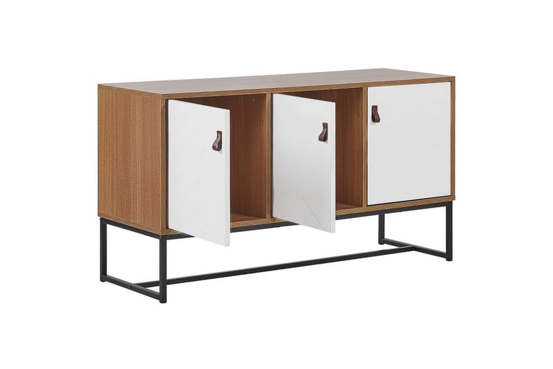 Nueva Skjenk 112 cm i Tre - Hvit|Brun|Svart - Oppbevaring - Oppbevaringsmøbler - Sideboard & skjenk