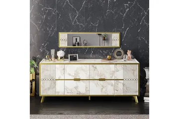 Ocotla Sidebord 180 cm - Hvit - Møbler - Bord - Avlastningsbord & sidobord - Konsollbord & gangbord