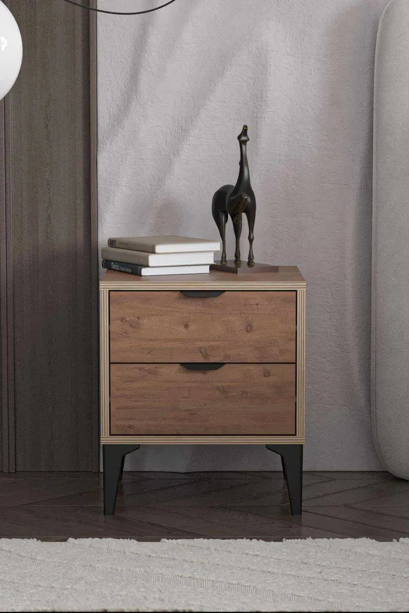 Olyros nattbord 45 cm - Atlas Furu - Møbler - Bord - Avlastningsbord & sidobord - Sengebord & nattbord