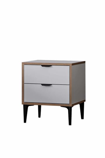 Olyros nattbord 45 cm - Hvit - Møbler - Bord - Avlastningsbord & sidobord - Sengebord & nattbord