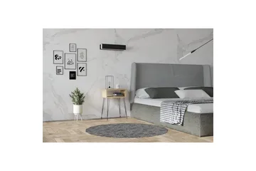 Omren Nattbord 45 cm - Eik/Sort - Møbler - Bord - Avlastningsbord & sidobord - Sengebord & nattbord