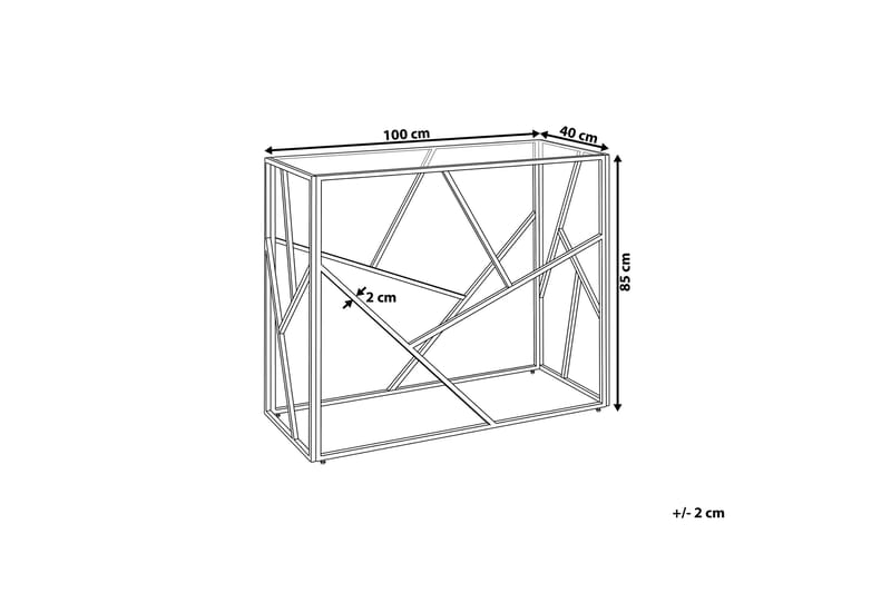 Orland Avlastningsbord 40 cm - Sølv - Konsollbord & gangbord - Avlastningsbord & sidobord - Entreoppbevaring