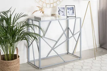 Orland Avlastningsbord 40 cm - Sølv - Møbler - Bord - Avlastningsbord & sidobord - Konsollbord & gangbord