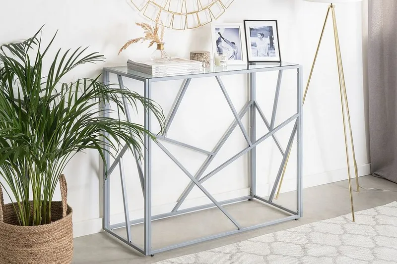 Orland Avlastningsbord 40 cm - Sølv - Møbler - Bord - Avlastningsbord & sidobord - Konsollbord & gangbord