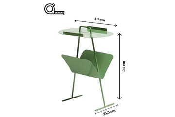 Orren Sidebord 44 cm - Grønn - Møbler - Bord - Avlastningsbord & sidobord - Lampebord & sidebord