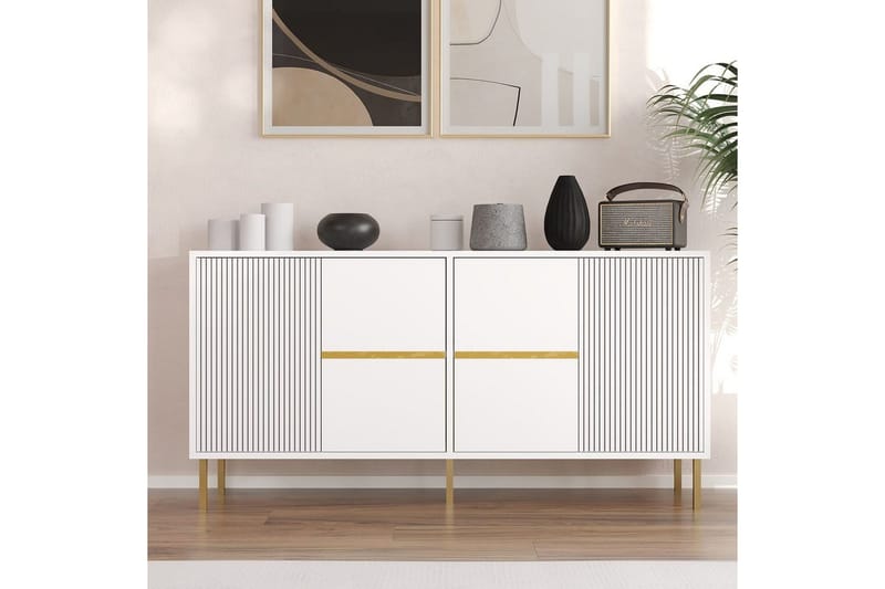 Osmar Konsollbord 150 cm - Hvit - Møbler - Bord - Avlastningsbord & sidobord - Konsollbord & gangbord