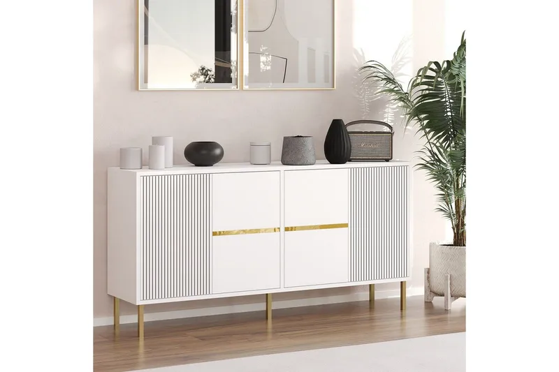 Osmar Konsollbord 150 cm - Hvit - Møbler - Bord - Avlastningsbord & sidobord - Konsollbord & gangbord