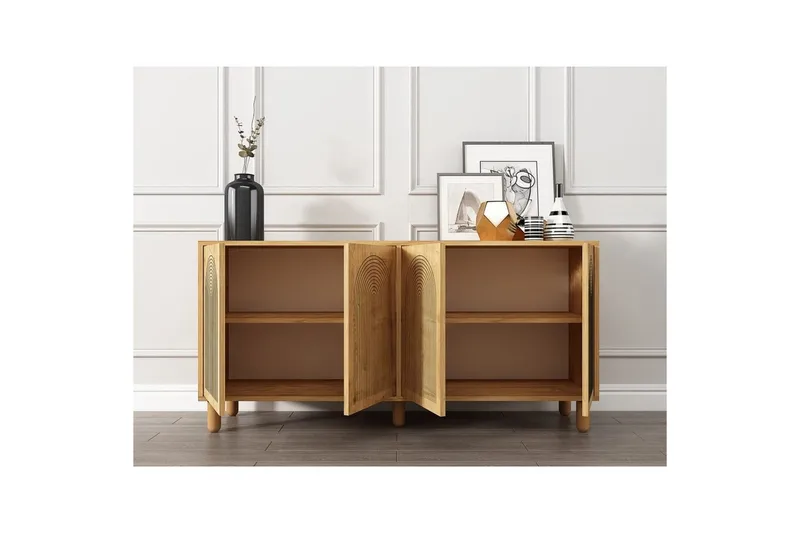 Ovrin Konsollbord 150 cm - Eik - Møbler - Bord - Avlastningsbord & sidobord - Konsollbord & gangbord