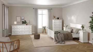 Paris Nattbord 43x40x59 cm - Møbler - Bord - Avlastningsbord & sidobord - Sengebord & nattbord