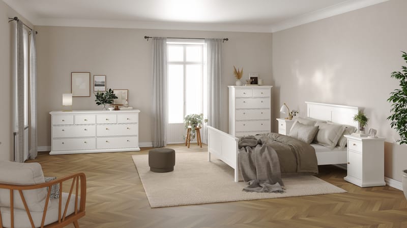 Paris Nattbord 43x40x59 cm - Møbler - Bord - Avlastningsbord & sidobord - Sengebord & nattbord