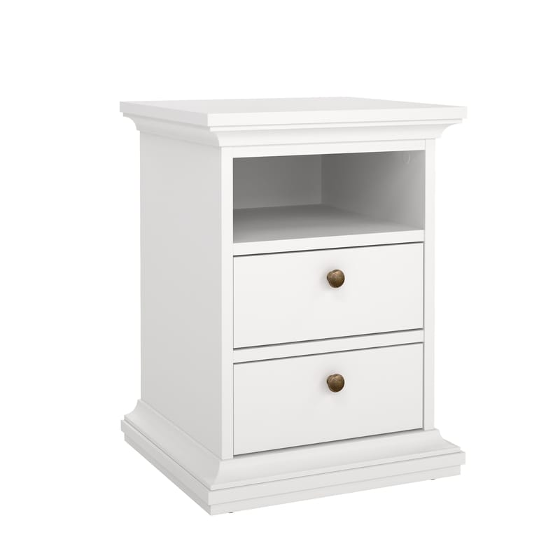 Paris Nattbord 43x40x59 cm - Møbler - Bord - Avlastningsbord & sidobord - Sengebord & nattbord