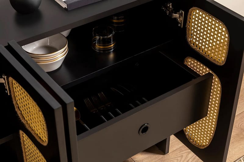 Paro Konsollbord 120 cm - Svart - Oppbevaring - Oppbevaringsmøbler - Sideboard & skjenk