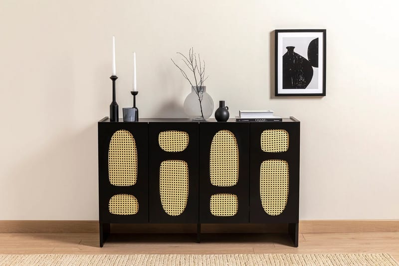 Paro Konsollbord 120 cm - Svart - Oppbevaring - Oppbevaringsmøbler - Sideboard & skjenk