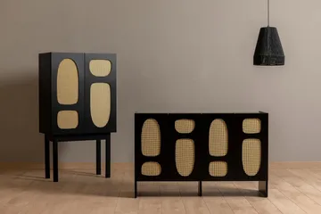 Paro Konsollbord 75 cm - Svart - Oppbevaring - Skap - Oppbevaringsskap