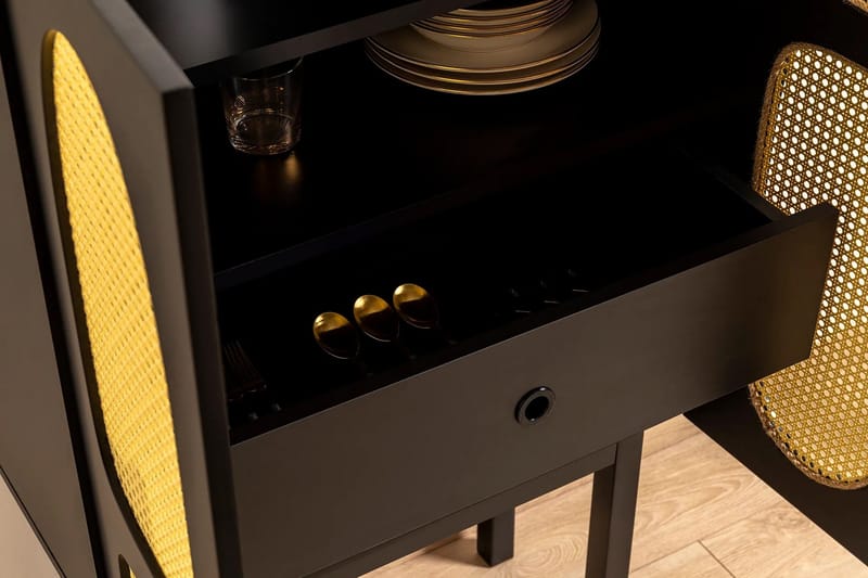 Paro Konsollbord 75 cm - Svart - Oppbevaring - Skap - Oppbevaringsskap