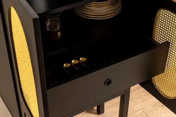 Paro Konsollbord 75 cm - Svart - Oppbevaring - Skap - Oppbevaringsskap