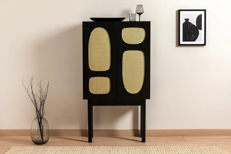 Paro Konsollbord 75 cm - Svart - Oppbevaring - Skap - Oppbevaringsskap