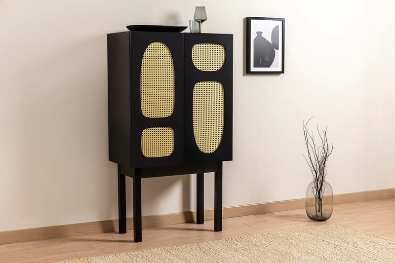 Paro Konsollbord 75 cm - Svart - Oppbevaring - Skap - Oppbevaringsskap