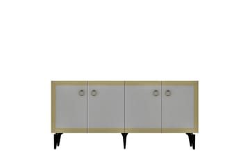 Petrolla Konsollbord 150 cm - Gull/Svart/Hvit - Møbler - Bord - Avlastningsbord & sidobord - Konsollbord & gangbord