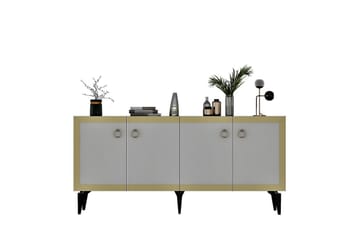 Petrolla Konsollbord 150 cm - Gull/Svart/Hvit - Møbler - Bord - Avlastningsbord & sidobord - Konsollbord & gangbord