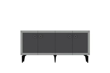 Petrolla Konsollbord 150 cm - Svart/Sølv/Antrasitt - Møbler - Bord - Avlastningsbord & sidobord - Konsollbord & gangbord