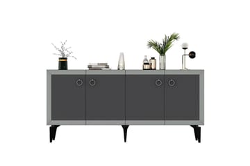 Petrolla Konsollbord 150 cm - Svart/Sølv/Antrasitt - Møbler - Bord - Avlastningsbord & sidobord - Konsollbord & gangbord