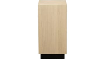 Pidestall Vargen 60 cm - Hvitpigmentert eik - Møbler - Bord - Avlastningsbord & sidobord - Pidestall & blomsterpidestall