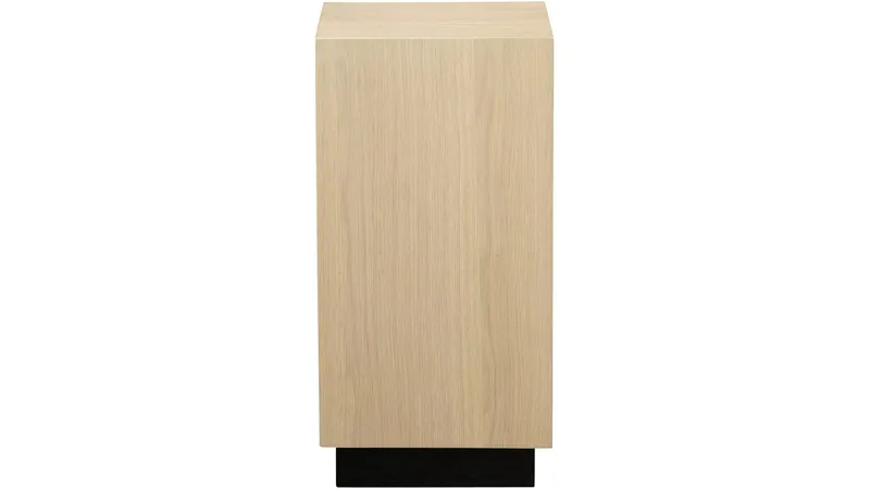 Pidestall Vargen 60 cm - Hvitpigmentert eik - Møbler - Bord - Avlastningsbord & sidobord - Pidestall & blomsterpidestall