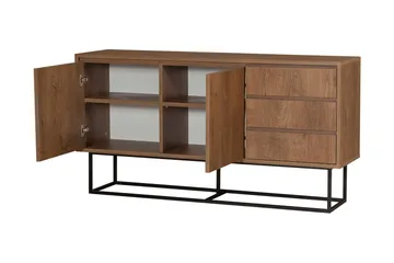 Pribeta Konsollbord 140 cm - Mørkebrun/Svart - Møbler - Bord - Avlastningsbord & sidobord - Konsollbord & gangbord