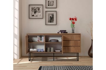 Pribeta Konsollbord 140 cm - Mørkebrun/Svart - Møbler - Bord - Avlastningsbord & sidobord - Konsollbord & gangbord